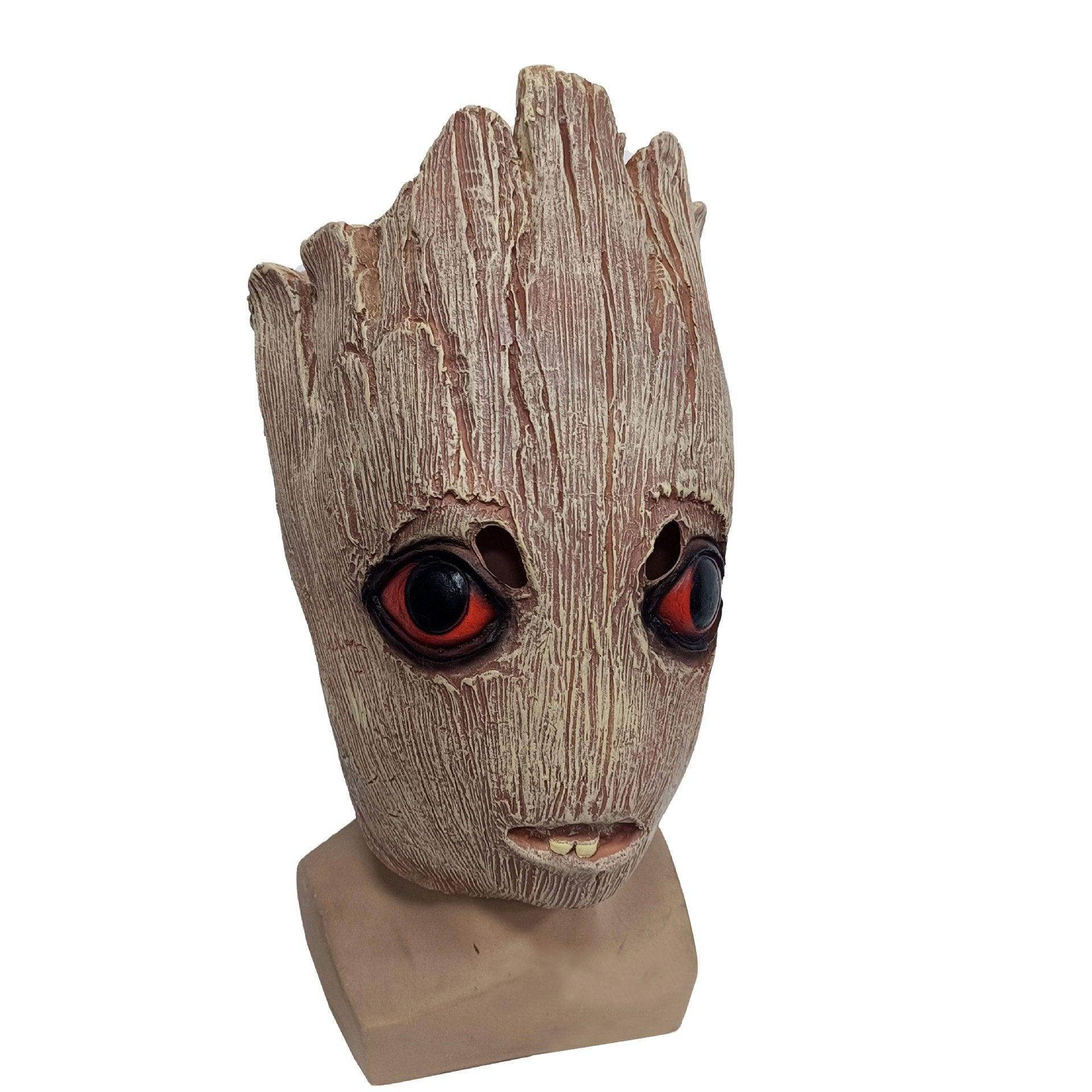 Guardians of the Galaxy Groot Mask latex Halloween - zzcosplay