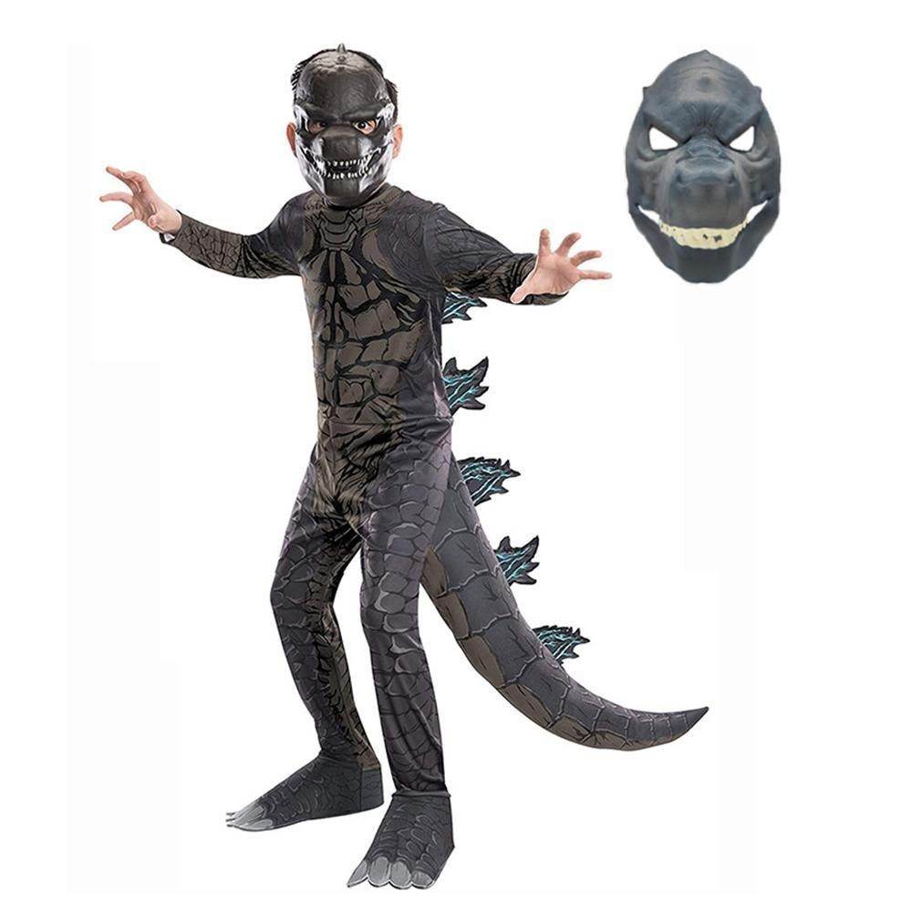 Halloween New Cosplay Fire Godzilla Kids Costume - zzcosplay