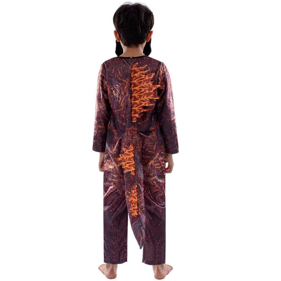 Halloween New Cosplay Fire Godzilla Kids Costume - zzcosplay
