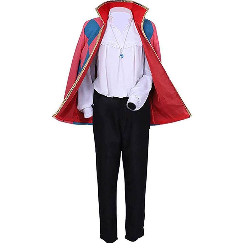 Howl Cosplay Costume Daily Anime Clothes Howl's Moving Castle Halloween Show Outfits for Adults - zzcosplay