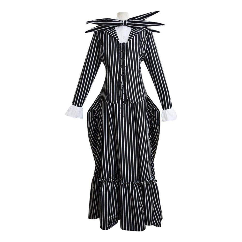 Jack Skellington Couples Costume Nightmare Before Christmas For Women Men - zzcosplay