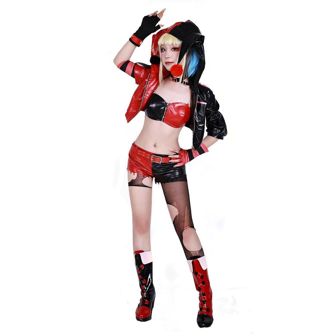 Joker girl cosplay costume suicide squad Harley Quinn cosplay anime - zzcosplay