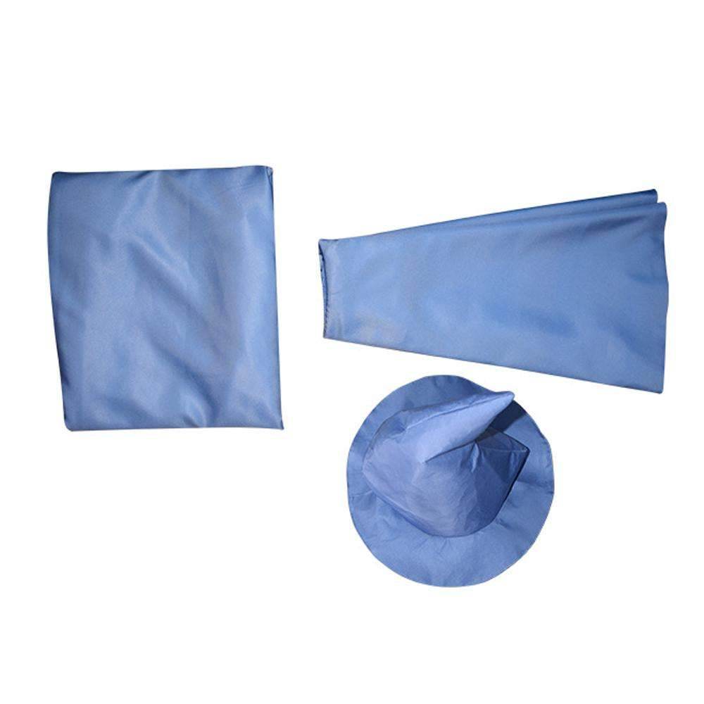 Harry Potter Costume Cosplay Beauxbatons School Uniform Fleur DE Kurt Costume for Girls Women - zzcosplay