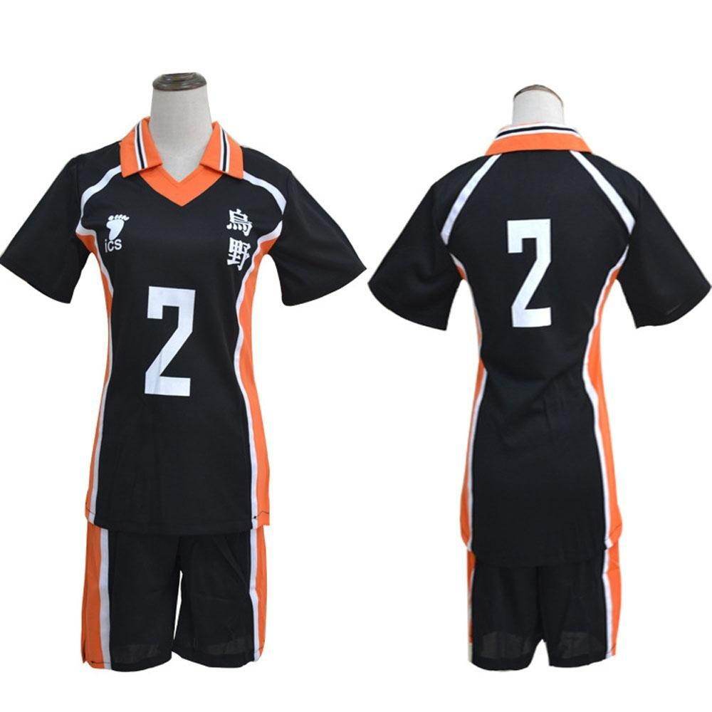 Karasuno Uniforms Anime Haikyu!! Cosplay Costumes Carnival Party Full Set - zzcosplay