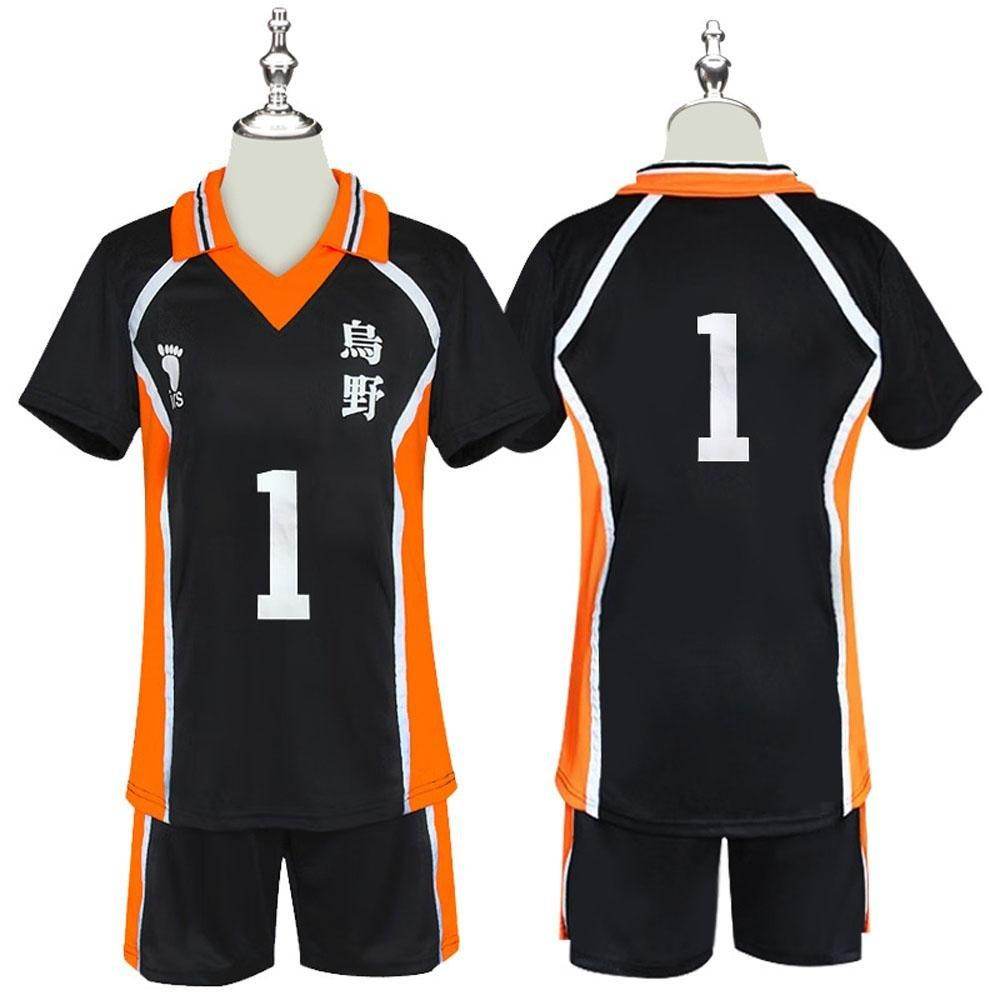 Karasuno Uniforms Anime Haikyu!! Cosplay Costumes Carnival Party Full Set - zzcosplay