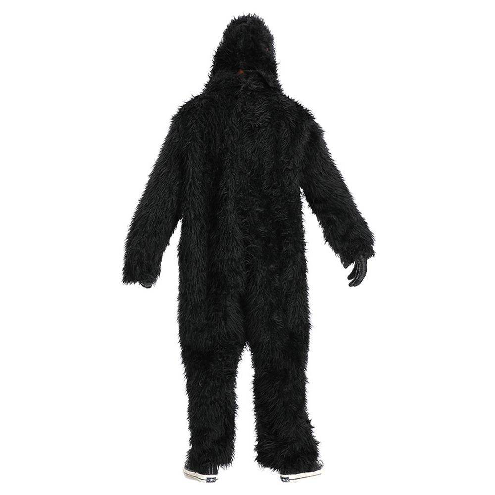 King Kong Chimpanzee Animal Adult Jumpsuit Cosplay Costume Carnival - zzcosplay