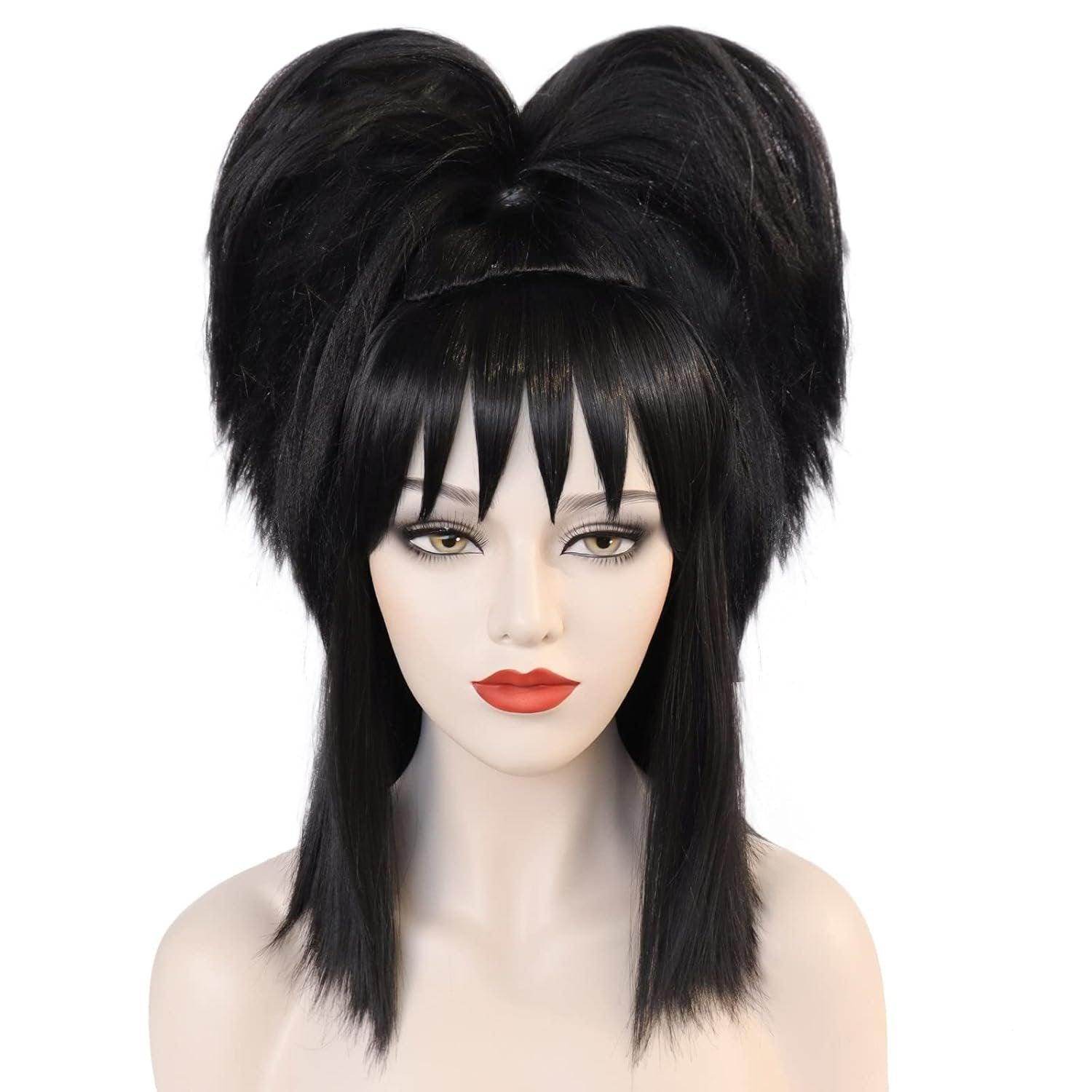 Lydia Deetz Beetlejuice Costume Wig Halloween - zzcosplay
