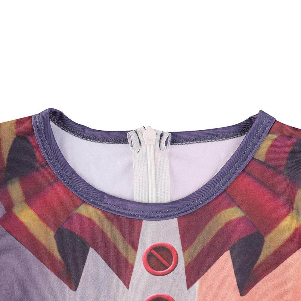 Moondrop Sundrop FNA Cosplay Costume Outfit Sun Clown Costume Halloween for Kids - zzcosplay