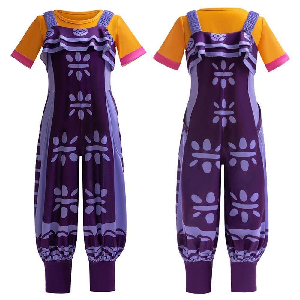 Movie iwaju Princess Cosplay Costumes Halloween Fancy Jumpsuit - zzcosplay