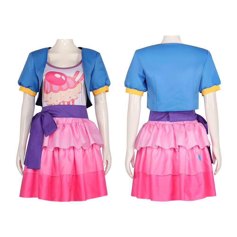 My Little Pony Friendship Is Magic Pinkie Pie Outfits Halloween Carnival Suit Cosplay Costume - zzcosplay