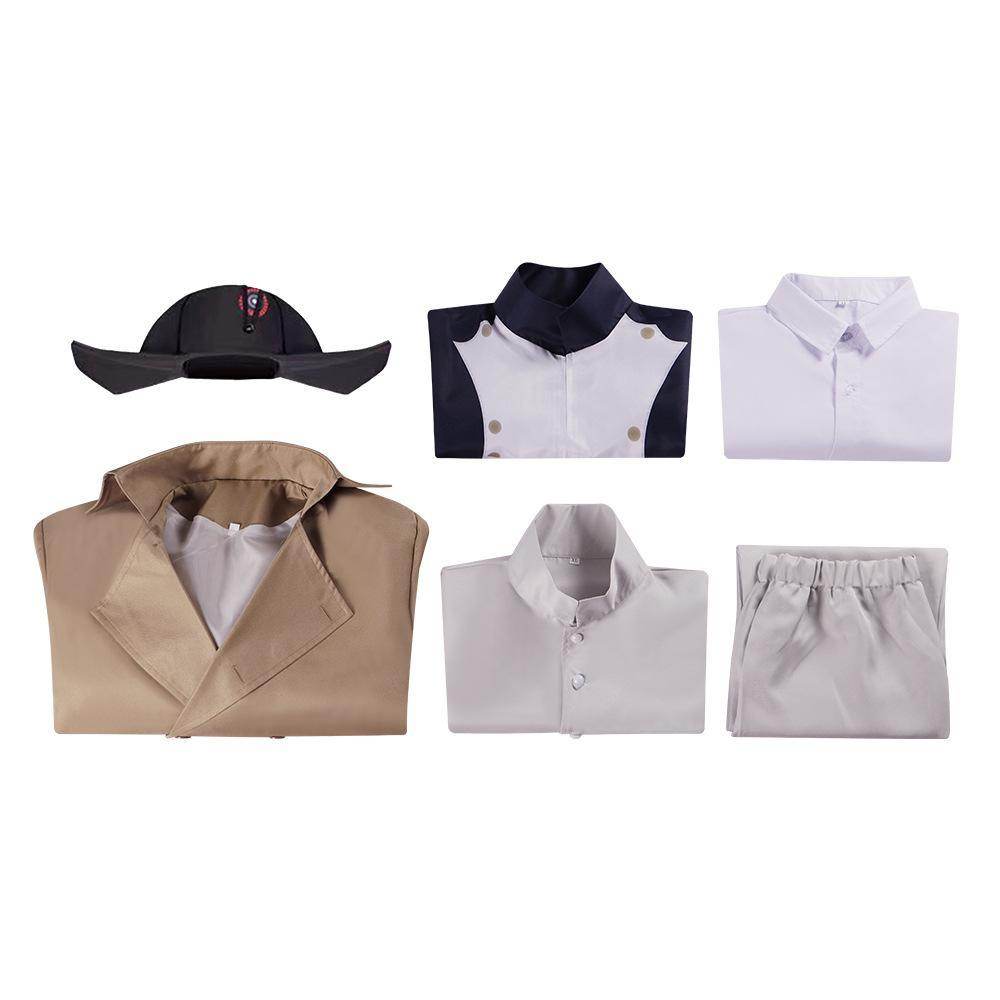Napoleon Medieval palace retro knight uniform Adult Cosplay Costume Suit - zzcosplay