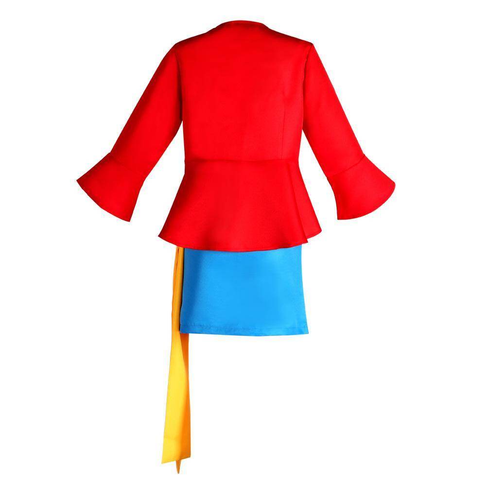 One Piece Wano Country Anime Monkey D. Luffy Costume Party Carnival Cosplay Full Set - zzcosplay
