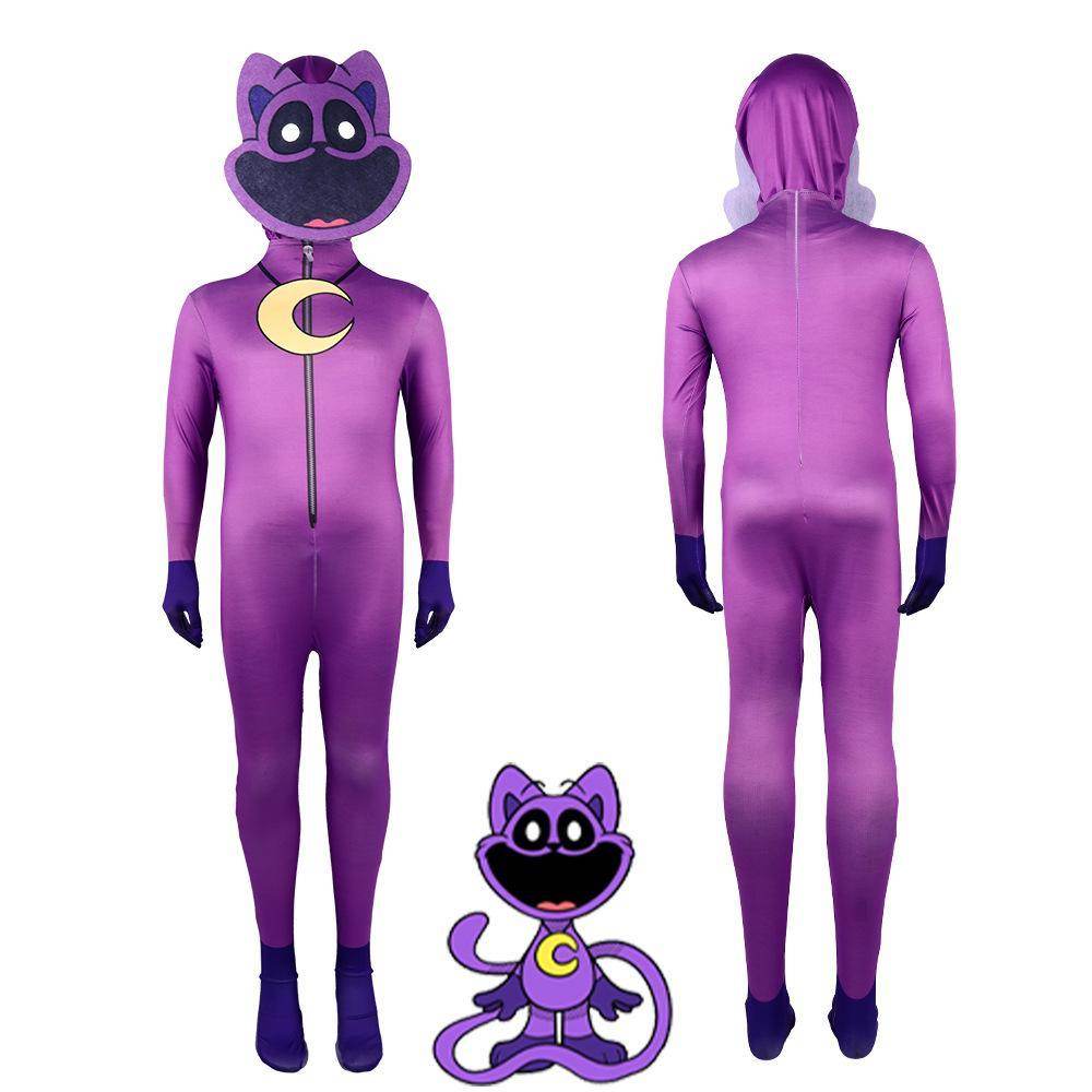 Poppy Playtime Game Costume Hoppy Hopscotch Catnap Zentai Cosplay Halloween - zzcosplay