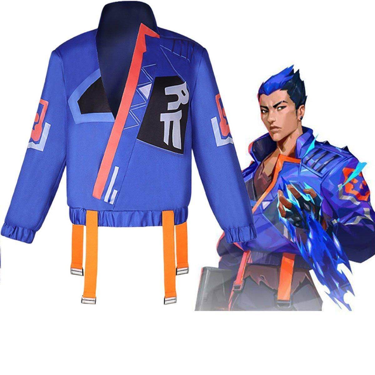Riot Games Valorant Yoru Coat Halloween Carnival Suit Cosplay Costume For Adults - zzcosplay