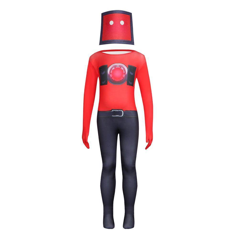 Skibidi Toilet Game Kids Cosplay Costume Jumpsuit Halloween Carnival Suit - zzcosplay
