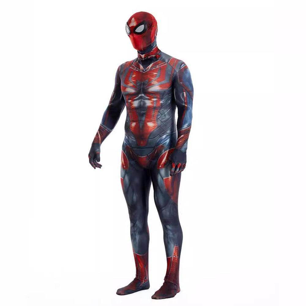 Spider Armor MK III Spider Man Peter Parker Shimmering Cosplay Suit PS4 Costume - zzcosplay