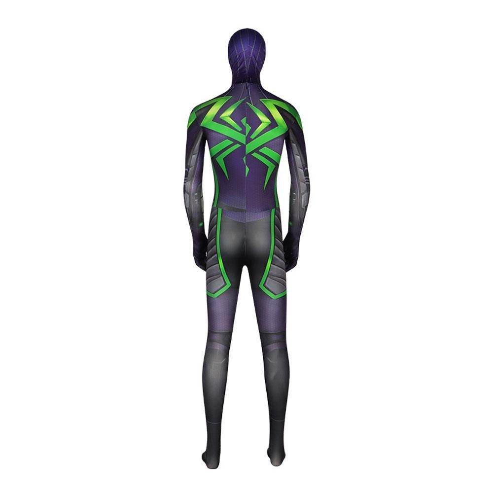 Spider-Man 2099 PS5 Comics Miles Morales Jumpsuit Halloween Cosplay Costume Bodysuit - zzcosplay