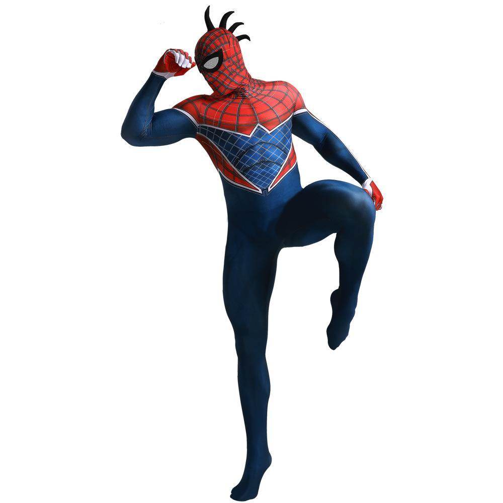 Spider-Man Punk Hobart Brown Cosplay Costume Jumpsuit Across the Spider-Verse Edition - zzcosplay