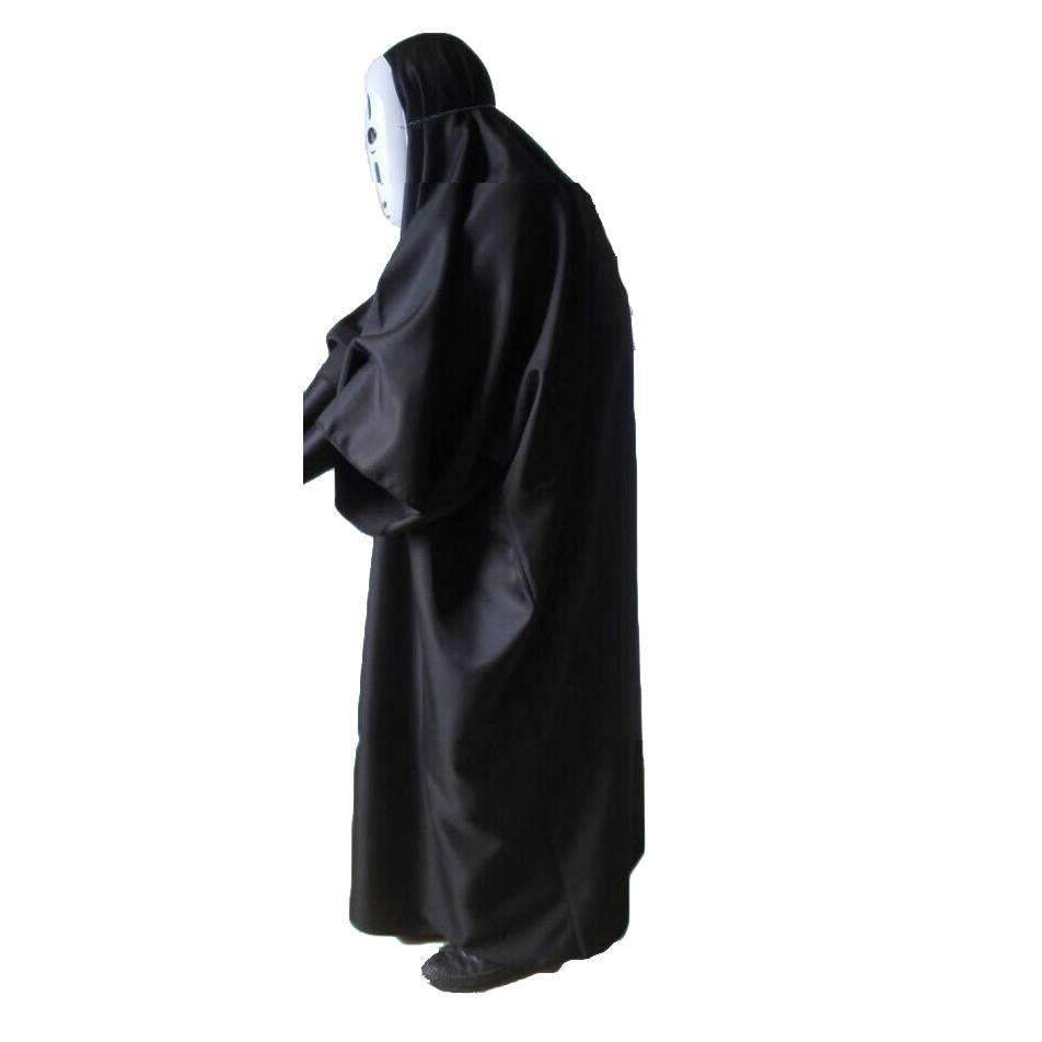 Spirited Away No Face Man Costumes Cosplay Set With Mask And Gloves - zzcosplay