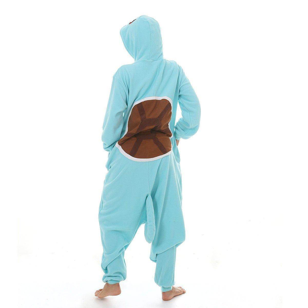 Squirtle kigurumi onesies Costume Adult women men Couples - zzcosplay