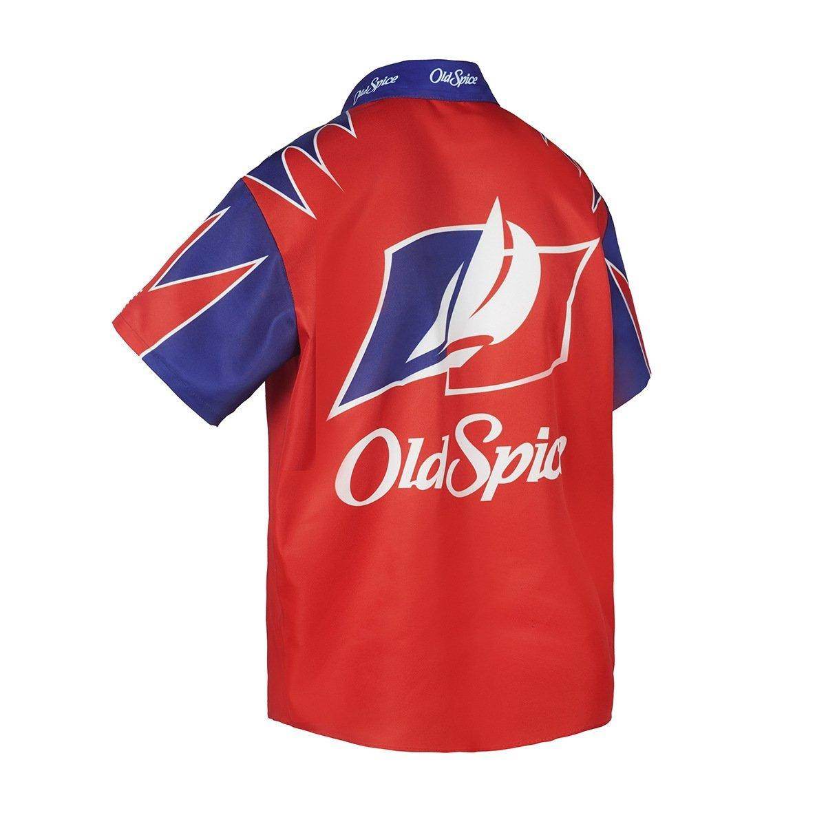 Talladega Nights Ricky Bobby Racing Shirt and Hat Set Men's Short Sleeve Casual Costume - zzcosplay