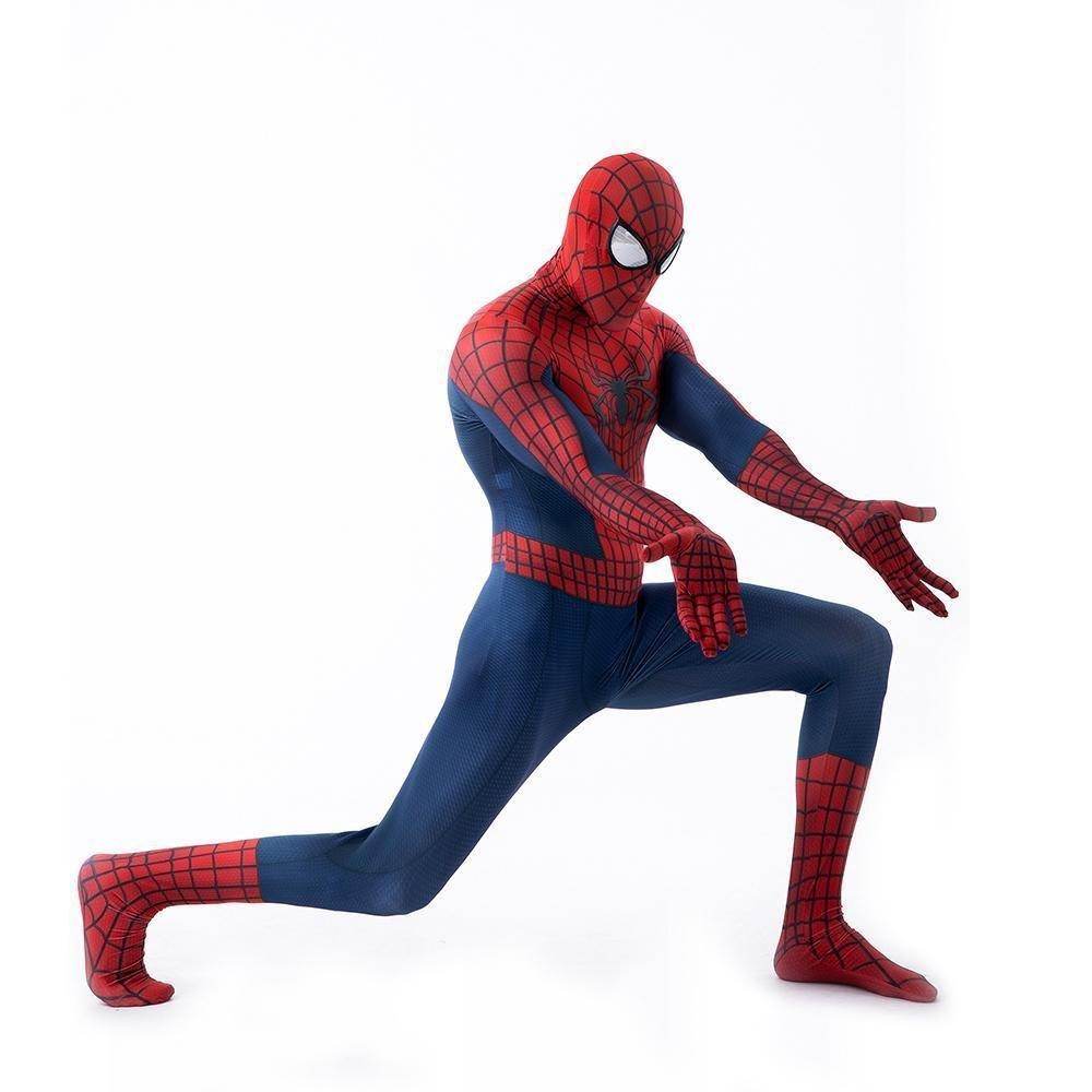The Amazing Spider-Man Peter B Parker Costume Cosplay Jumpsuit Halloween Zentai For Adult Kids - zzcosplay