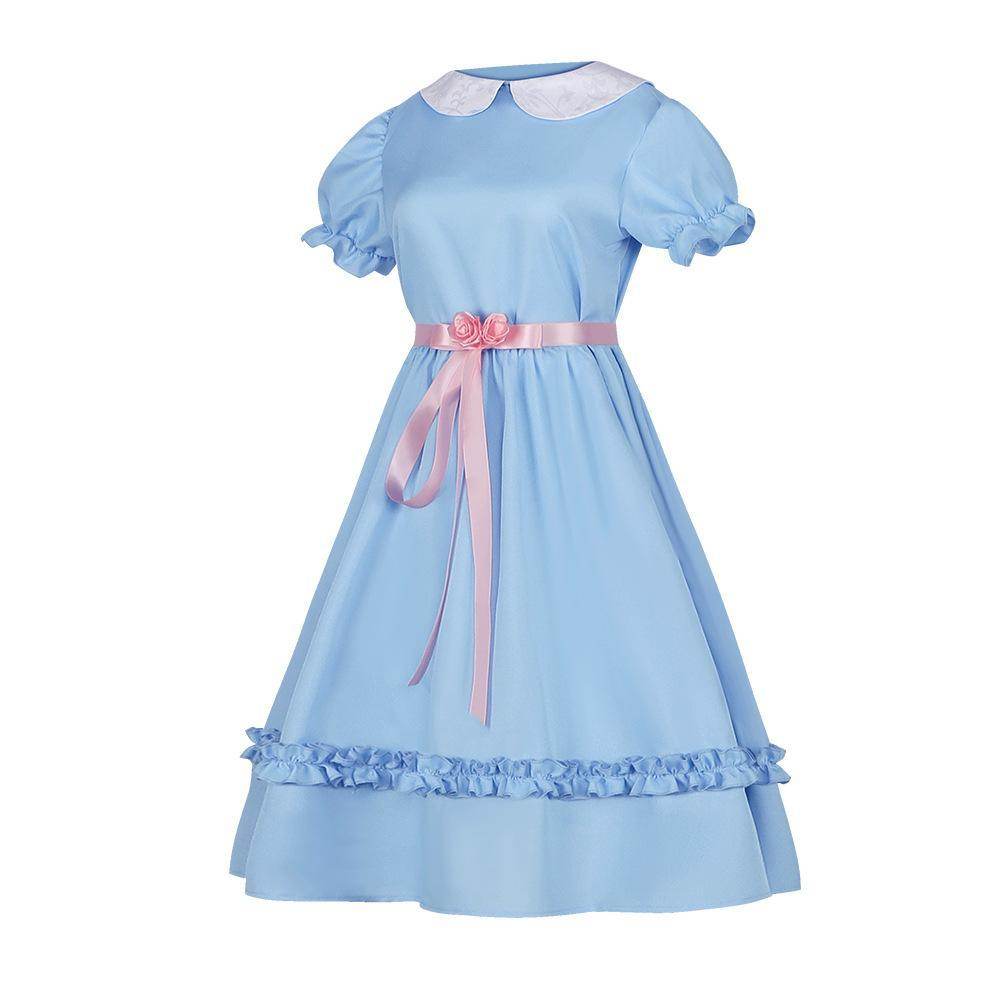 The Shining Twins Prom Dress Costume Cosplay Outfits Halloween Carnival Suit - zzcosplay