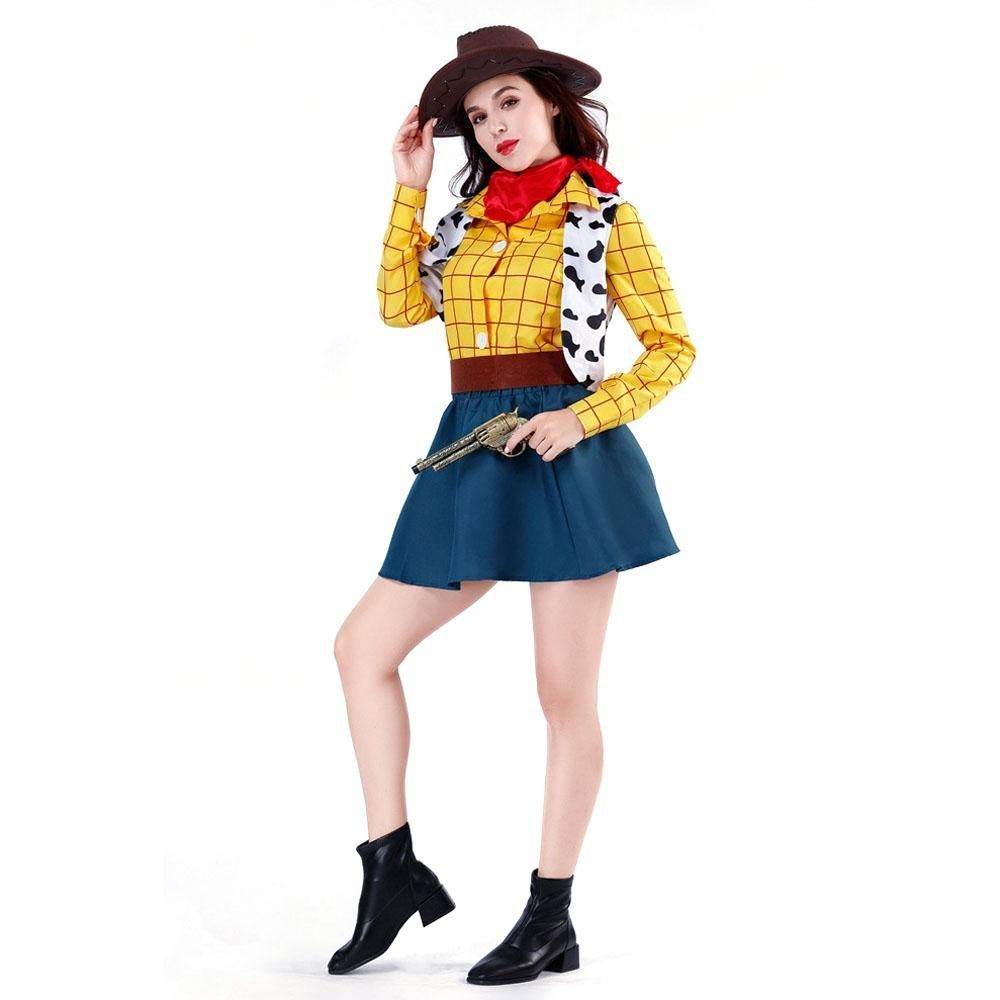 Toy Story 4 Woody Costume Halloween For Women Adult - zzcosplay