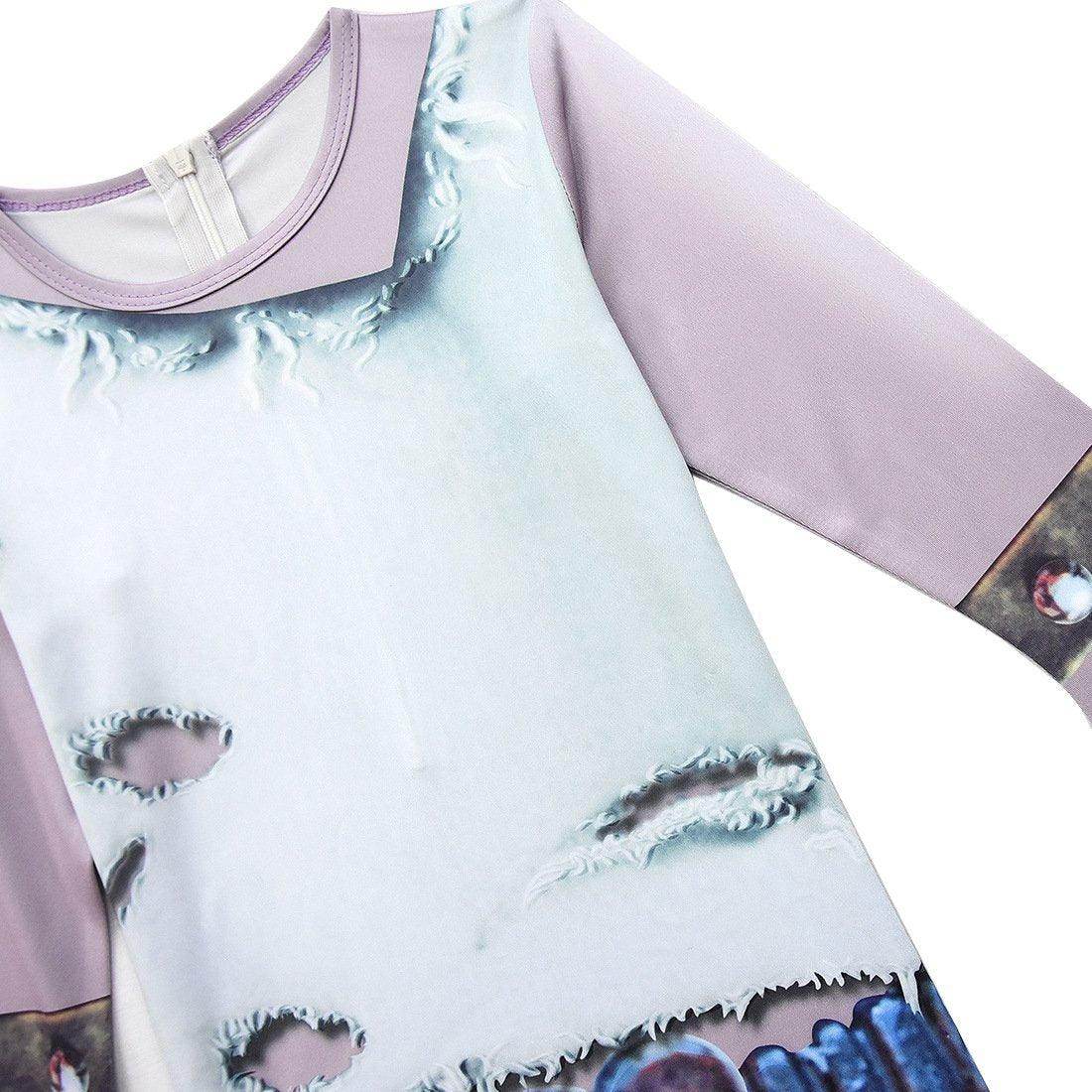 Trolls 2 World Tour Hard Rock Queen Barb Costume For Girl - zzcosplay