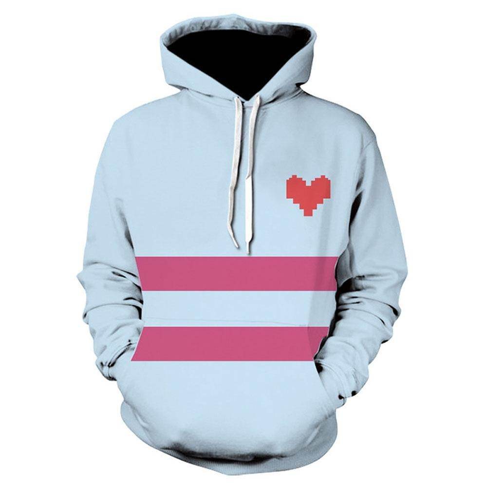 Undertale Sans Hoodie Costume Cosplay Sweatshirt for Halloween - zzcosplay
