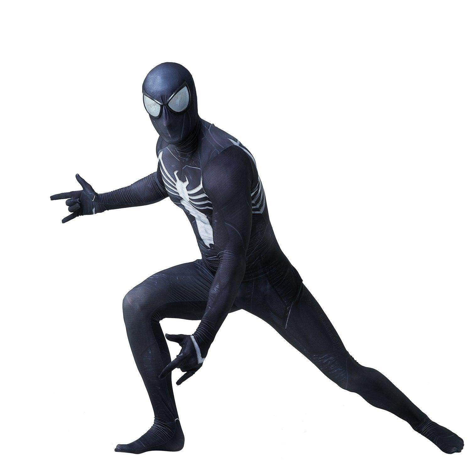 Venom Spider-Man 2 Peter Parker Jumpsuit Costume for Adults Kids - zzcosplay