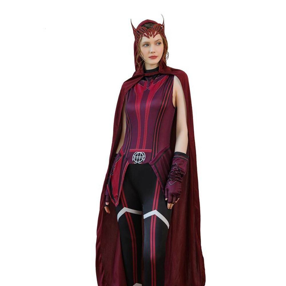 Wanda Scarlet Witch Hero Costume for Women - zzcosplay