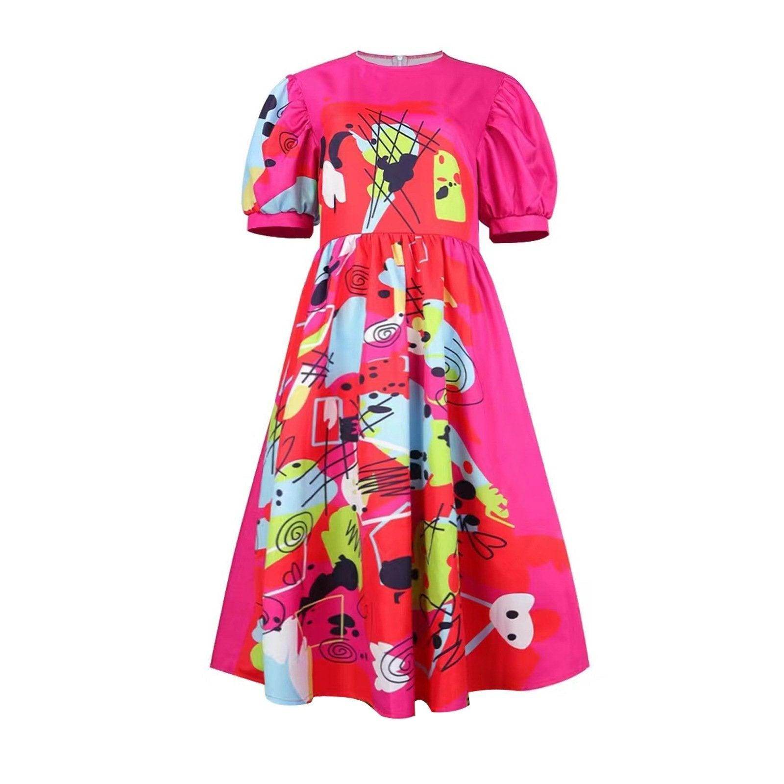 Weird Barbie Costume Movie Kate McKinnon Pink Dress Outfits Halloween Cosplay Adults - zzcosplay