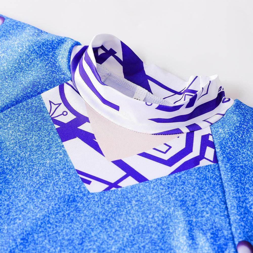 Zombie 3 Children's cheerleading cosplay costumes Halloween girls' dresses - zzcosplay