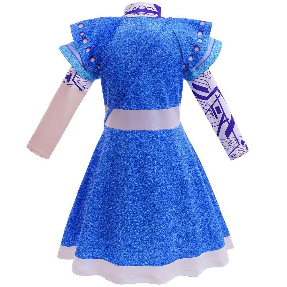 Zombie 3 Children's cheerleading cosplay costumes Halloween girls' dresses - zzcosplay
