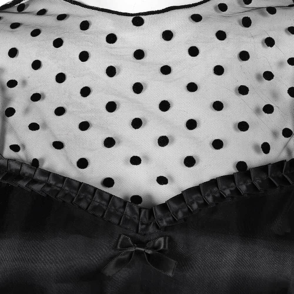 Lisa Frankenstein Misty Cosplay Costume Women Black Dress Party Carnival - zzcosplay