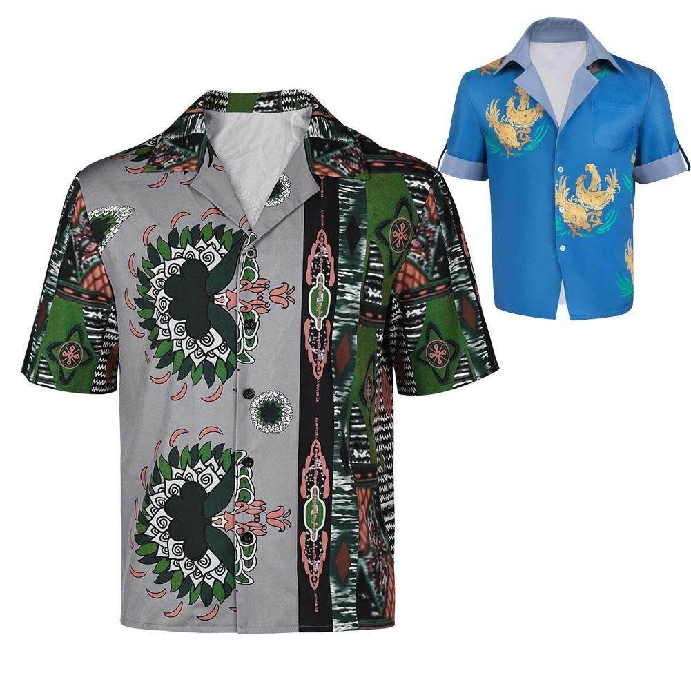 2024 Movie Road House John Dalton Printed Shirt Adult Cosplay Costume Halloween Carnival - zzcosplay