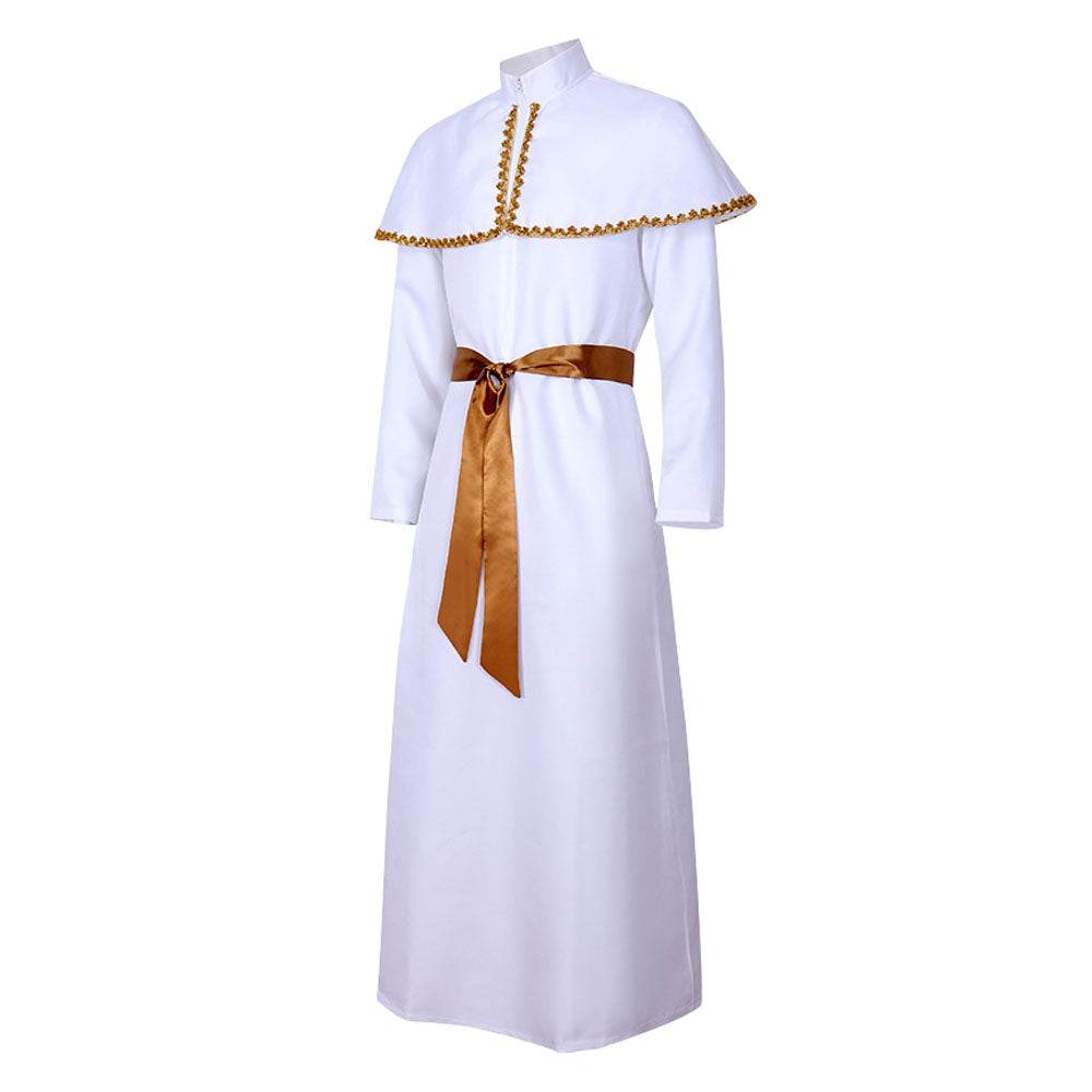 Men's Pope Costume Halloween Medieval Cosplay - zzcosplay