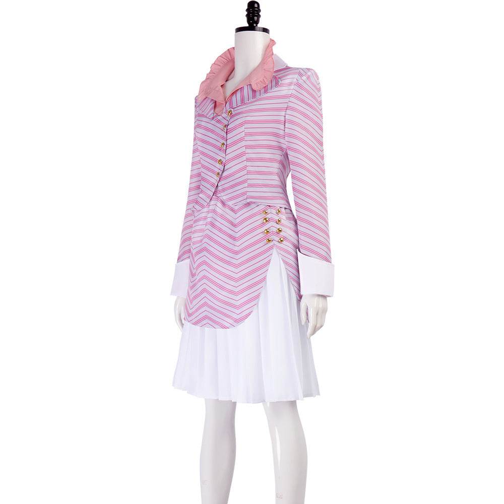 Wicked Glinda Pink Women Suit Outfit Carnival Cosplay Costume - zzcosplay
