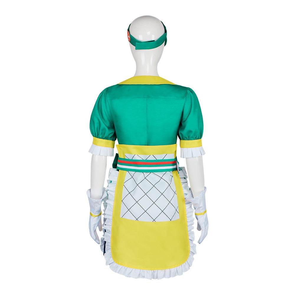Overwatch Mei Honeydew Skin Cosplay Costume Maid Dress Outfit - zzcosplay