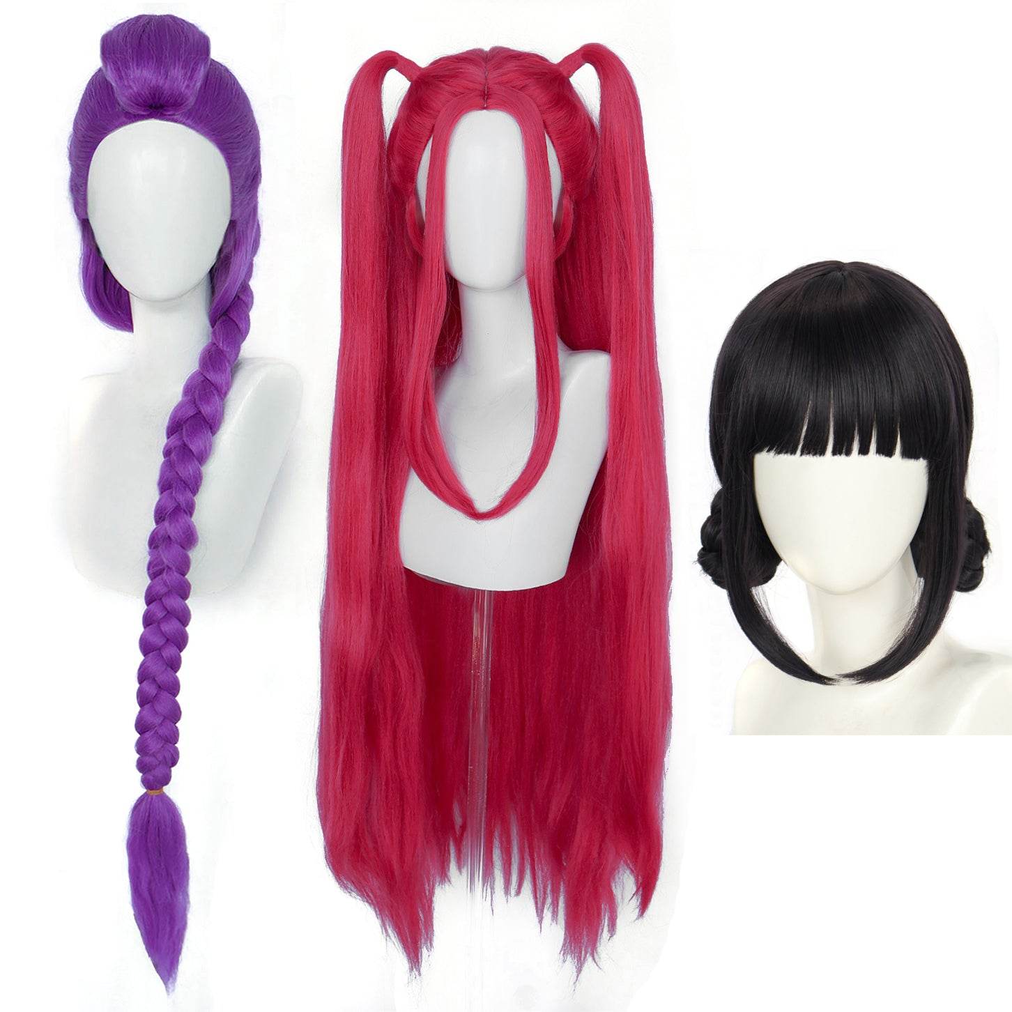 K-Pop: Demon Hunters mira Zoey rumi Cosplay Wig - zzcosplay