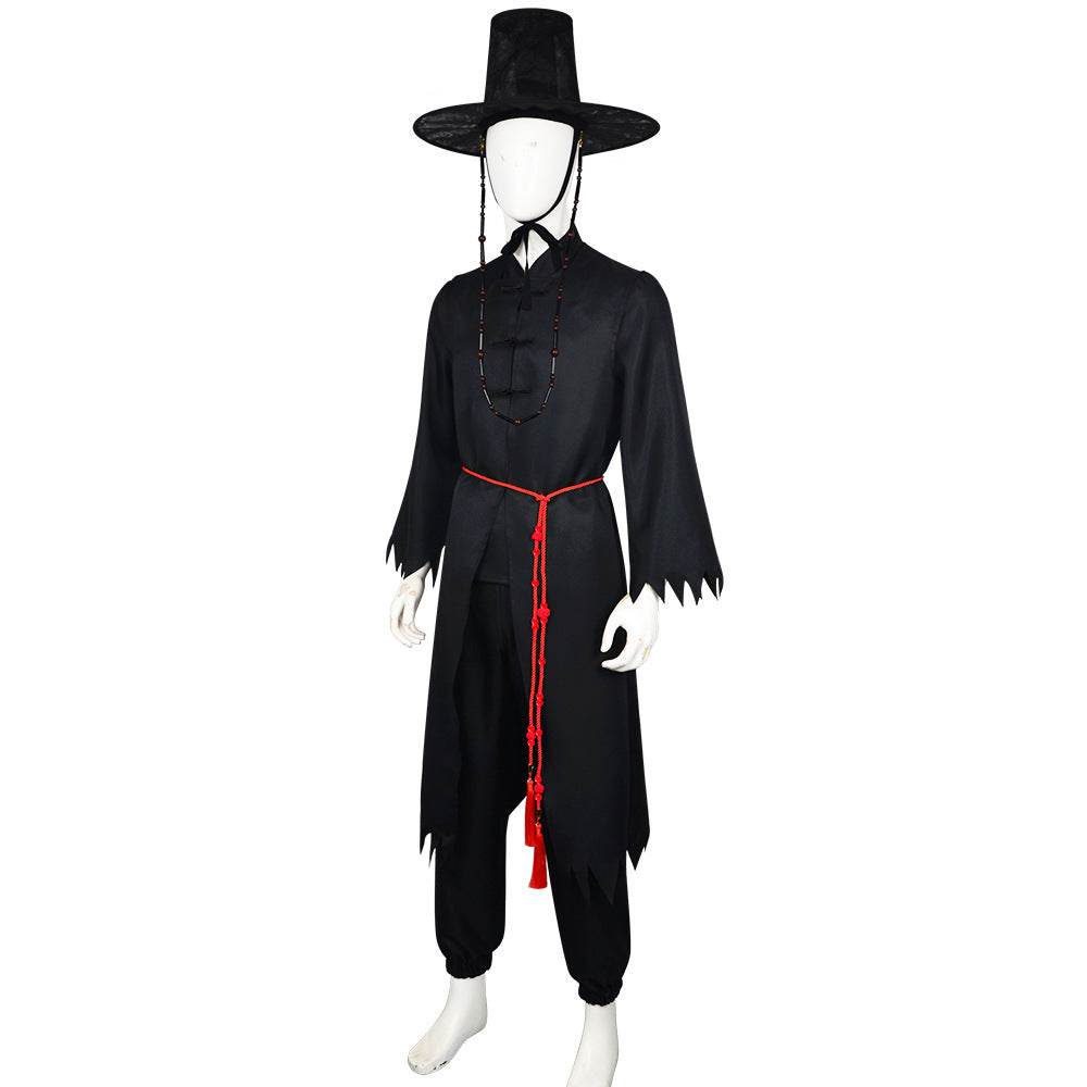 Kpop Demon Hunters Jinu Costume Cosplay Outfit Hat For Adult Man Halloween - zzcosplay