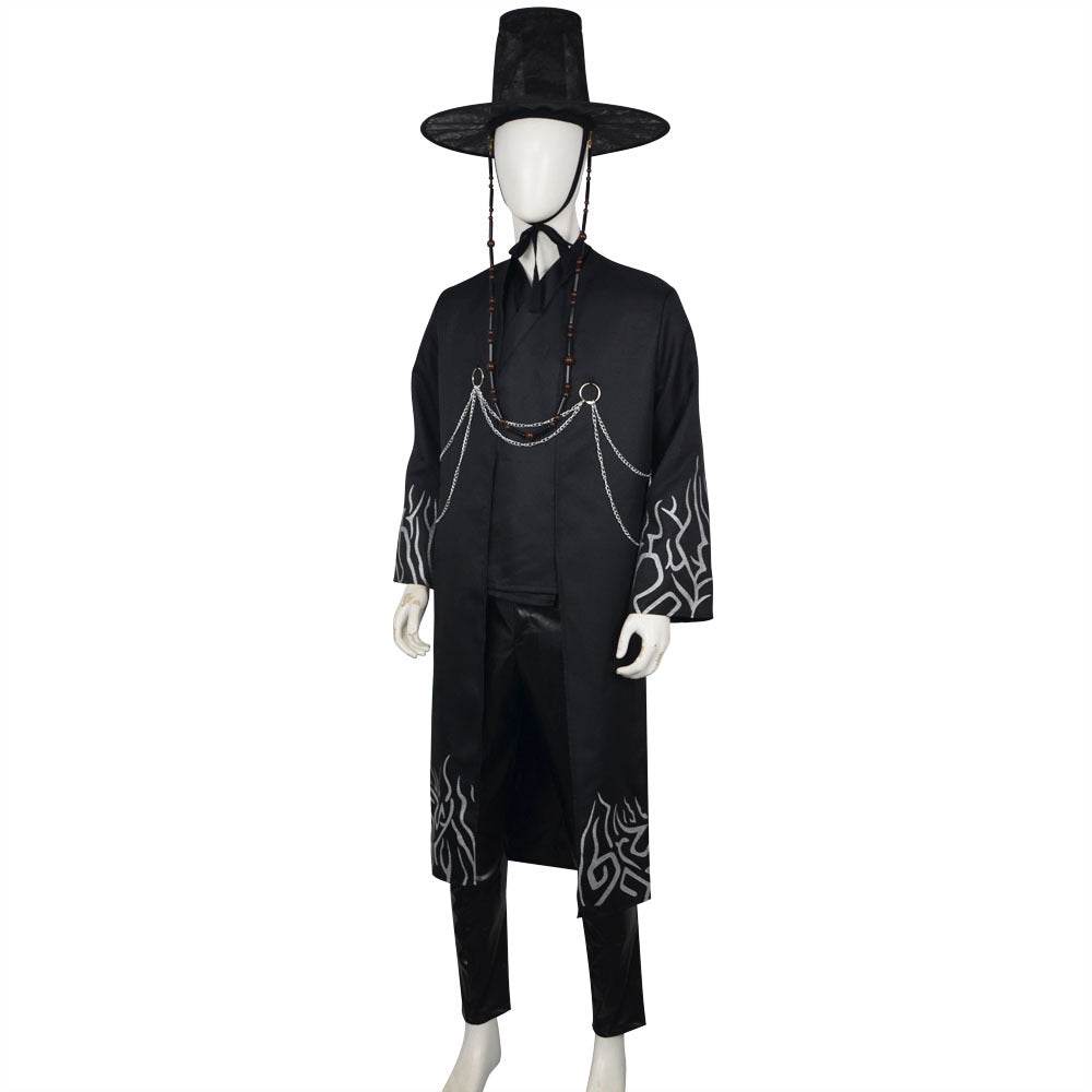 Kpop Demon Hunters Jinu Costume Cosplay Outfit Hat For Adult Man Halloween - zzcosplay