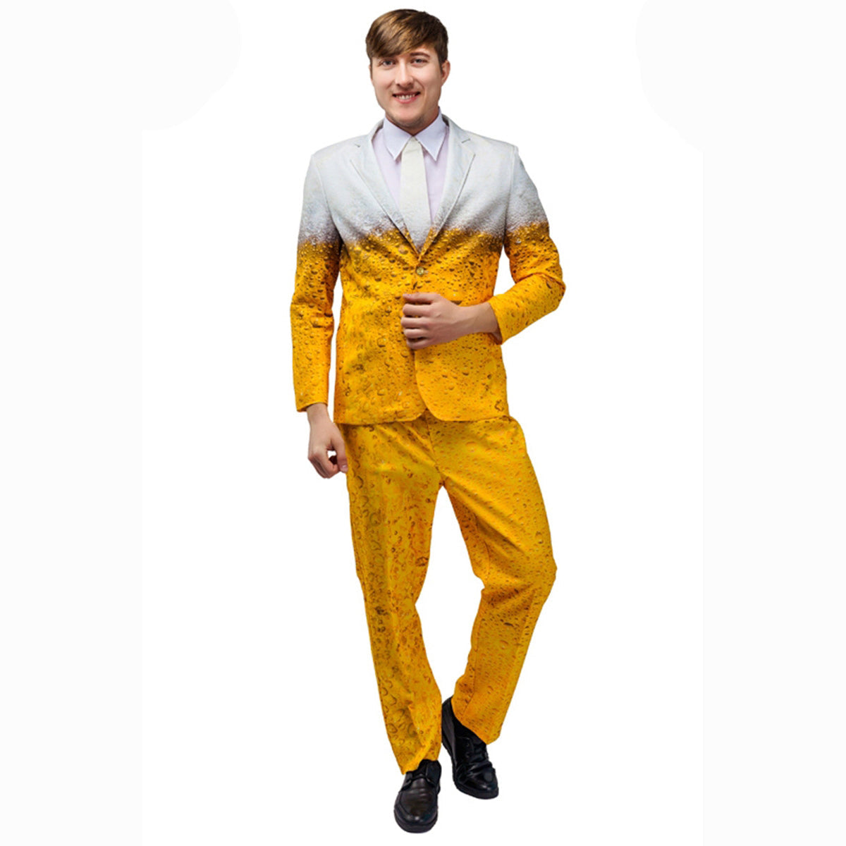 Beer Costume Funny Costume Oktoberfest Outfits Dress For Men Women Halloween Carnival - ZZCOSPLAY