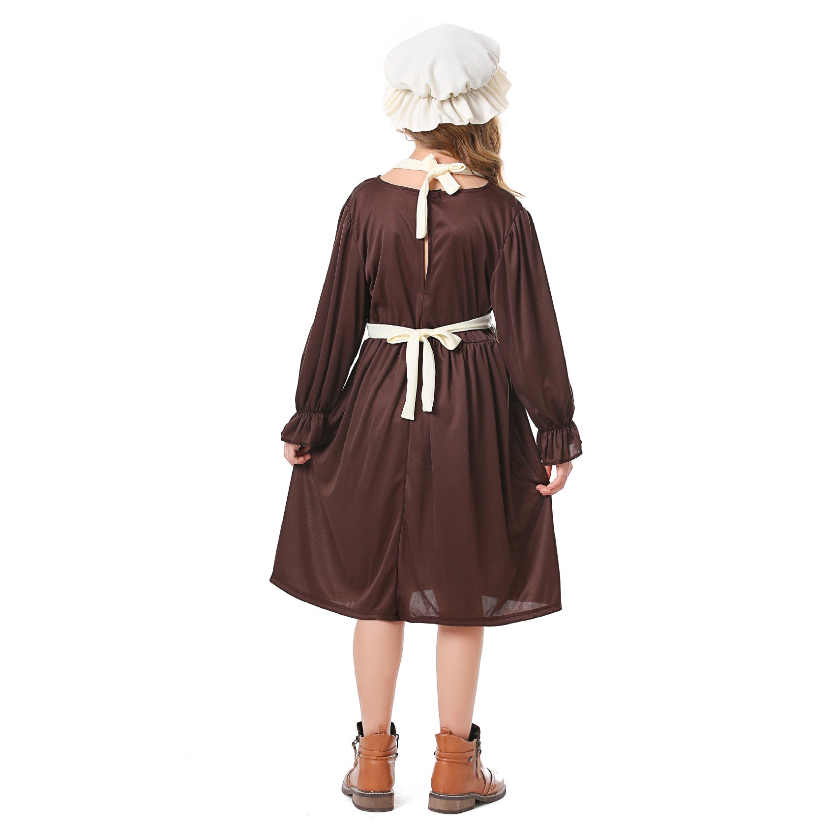 Medieval Costume For Children: European Colonial Poor Man Grandma Costume - ZZCOSPLAY