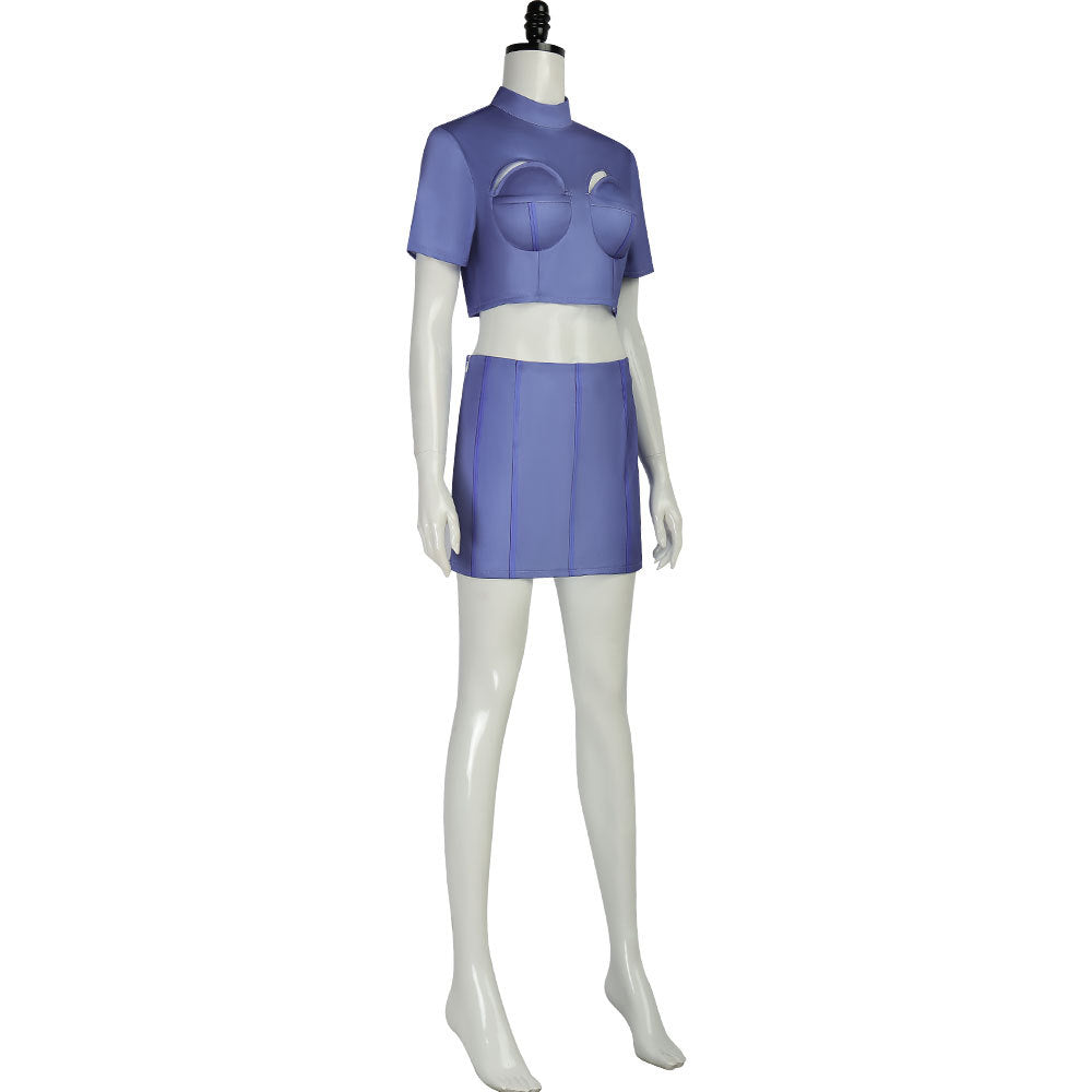 The Fifth Element Stewardess Lilu Cosplay Costume Halloween - ZZCOSPLAY