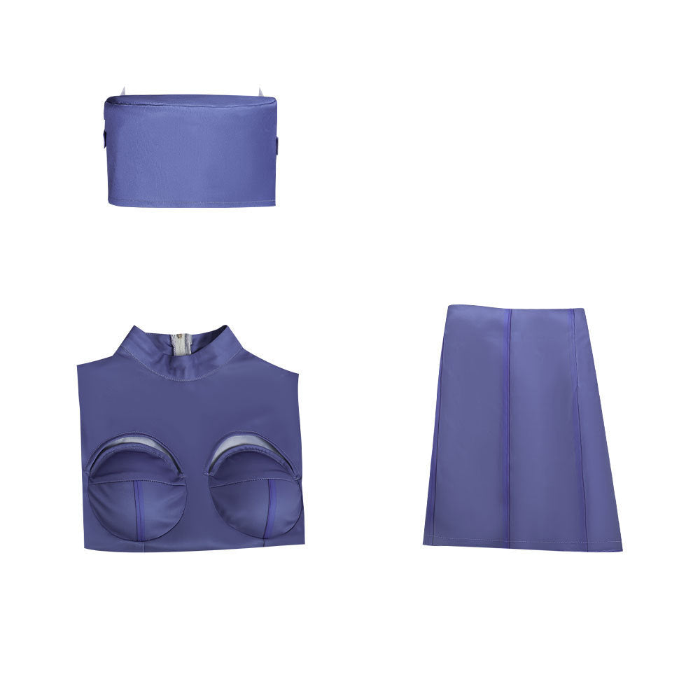 The Fifth Element Stewardess Lilu Cosplay Costume Halloween - ZZCOSPLAY