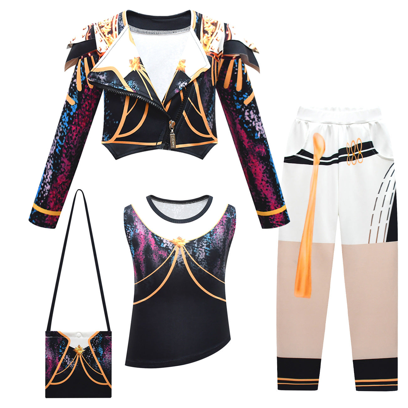 Kids Mira Zoey Rumi Pajamas Kpop Demons Hunters Cosplay For Girls - ZZCOSPLAY