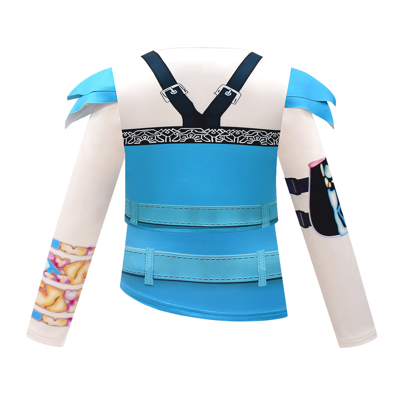 Kids KPop Demon Hunters Costume Girls Zoey Cosplay Fancy Dress Outfits - ZZCOSPLAY