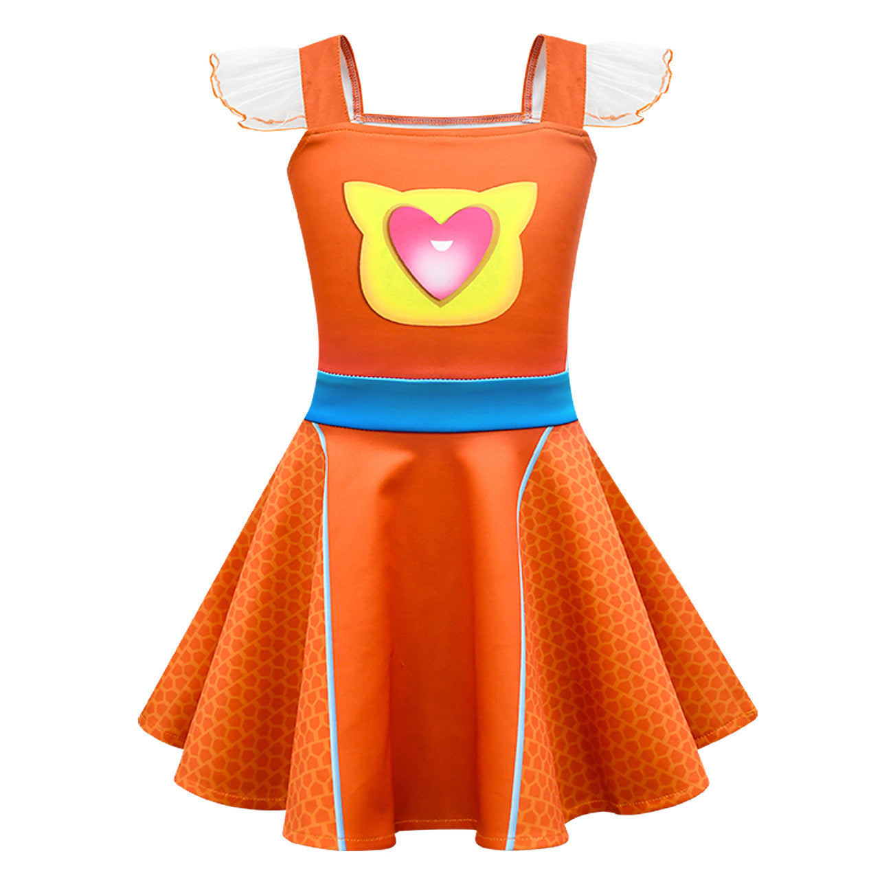 SuperKitties Sparks Buddy Light Up Costume Princess Dresses For Kids Girl - ZZCOSPLAY